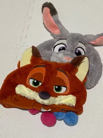 새상품 디즈니 팬캡 닉 주디 2개 세트