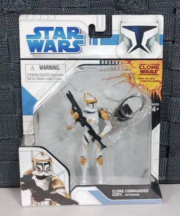 스타 워즈 클론 워즈 키체인 코맨더 코디