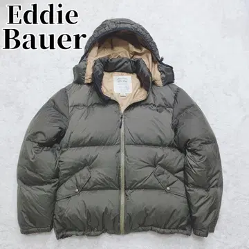 Eddie Bauer 구스 다운 퍼퍼 자켓 00s 카키 XL