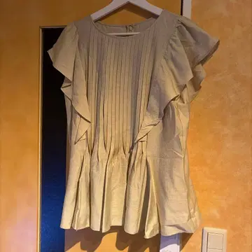 JUSGLITTY 프릴 슬리브리스