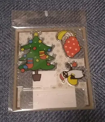 Suica 펭귄 아크릴 액세서리 스탠드 크리스마스