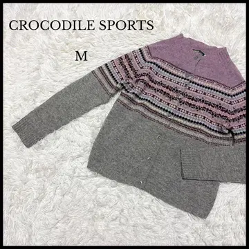 [ CROCODILE SPORTS ] 크로커다일 하이넥 가디건 M