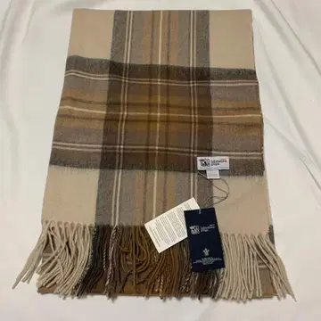 존스턴즈 캐시미어 대형 스톨 머플러 내추럴 스튜어트