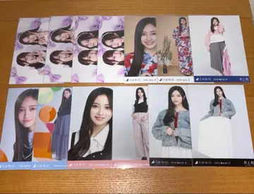 노기자카46 브로마이드 이노우에 나기사 묶음 판매 22장 세트