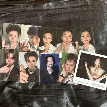 TREASURE 아사히 트레이딩 카드 폴라로이드 세트