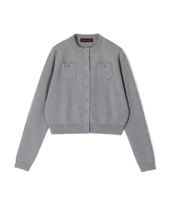 caban 코튼 캐시미어 크루넥 가디건