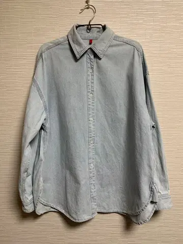 리브 드와 [ MONN.:.(몽) ] 데님 셔츠 색스 블루