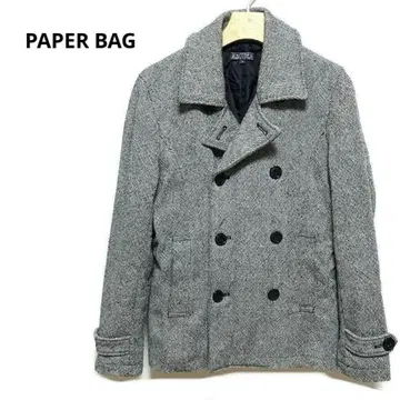 ( PAPER BAG ) 피코트 트위드 샷 아우터 자켓