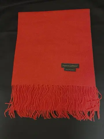 캐시미어 프린지 머플러