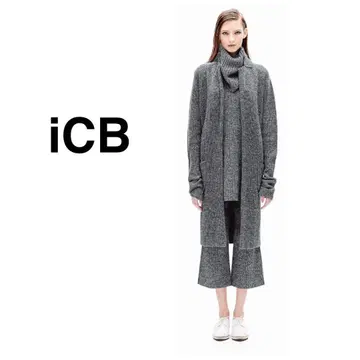 iCB 롱 니트 가디건