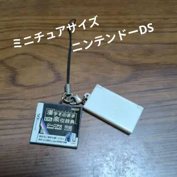 닌텐도 DS Light와 소프트의 미니어처 스트랩