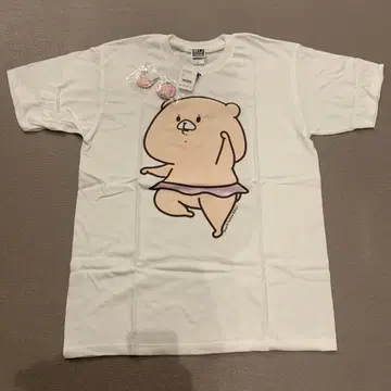 미사용 새상품 토모다치와 곰 T셔츠 L사이즈