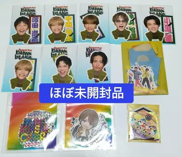 쟈니즈 WEST 스티커 세트 거의 미개봉품