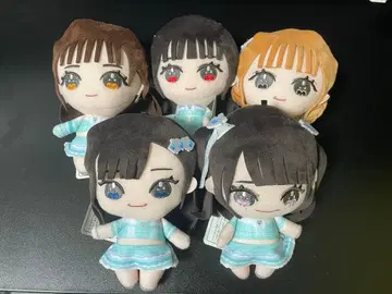 낫 이퀄 미 노이미 봉제 인형 5체 세트 모리 판타지 한정판