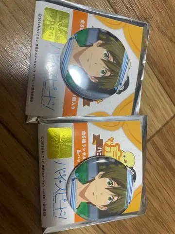 마코토 Free! 하이스피드 캔뱃지 2개 세트