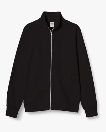 블랙 지퍼 자켓 10온스