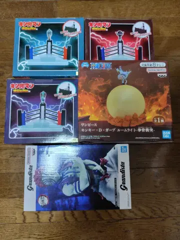 뽑기 게임 인형뽑기 경품 아카자 가프 근육맨 피규어 묶음 판매