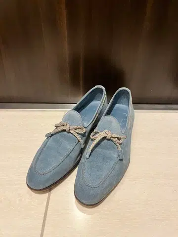 산토니 로퍼 스카이블루 여성용