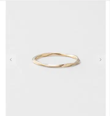 Jouete K10YG 트위스트 핑키링