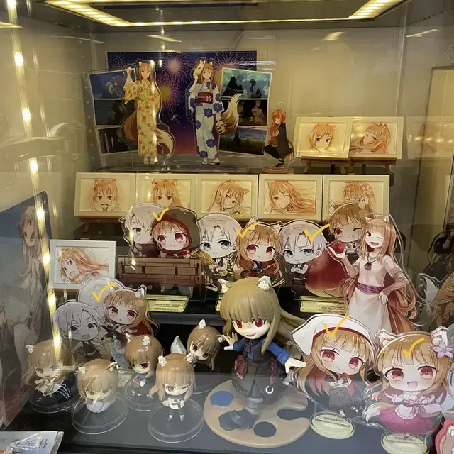 늑대와 향신료 아크릴 스탠드 일괄판매