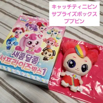 캐치! 티니핑 서프라이즈 박스 푸푸핑 하츄핑 봉제 인형