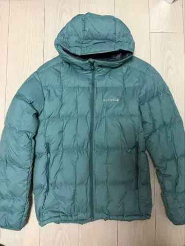 mont-bell 후드 부착 네 다운