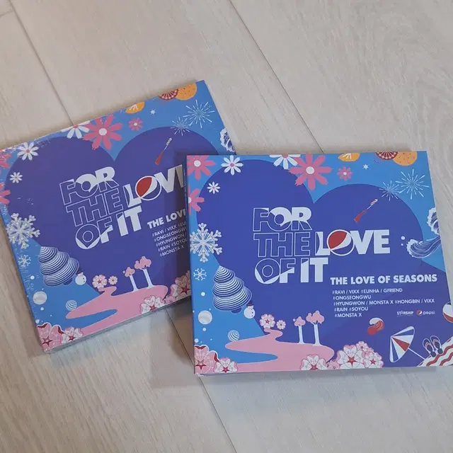 펩시 스타쉽 콜라보 앨범 (펩시콘 CD)