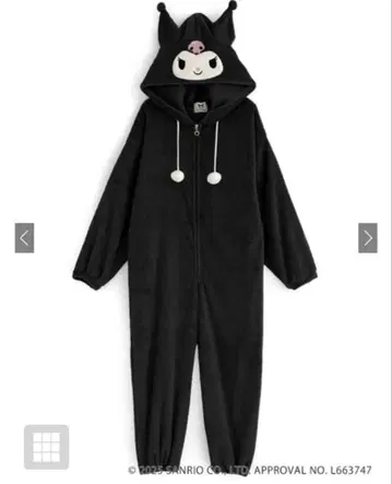 grl 산리오 룸웨어 쿠로미 인형옷 파자마