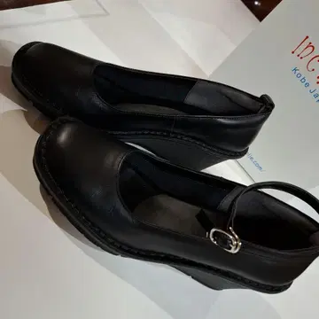 2WAY (스트랩 포함) 블랙 웨지솔 펌프스