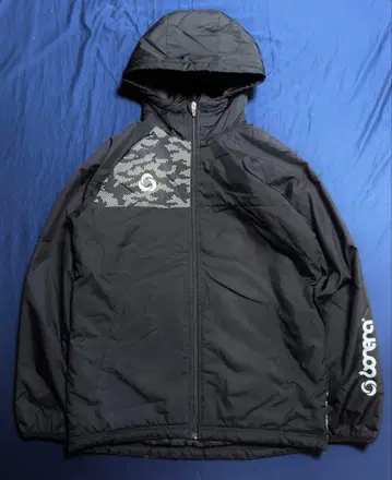 bonera 보네라 충전솜 후드 자켓 M 블랙 축구 풋살