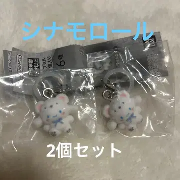 산리오 sanrio 메지루시 액세서리 복슬복슬 스노우 시나몬