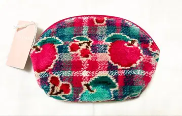 페일러 FEILER 레트로 후르츠 체크 쉘형 파우치 S