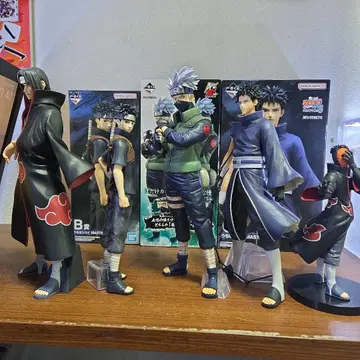 NARUTO 이타치 시스이 카카시 사륜안 오비토 토비 피규어