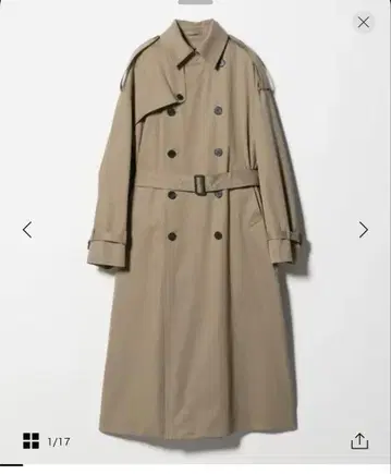 컨디션 최상 HYKE 트렌치코트 BIG FIT 사이즈 2