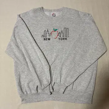 Jerzees 90년대 초반 미국산 뉴욕 맨투맨 XL