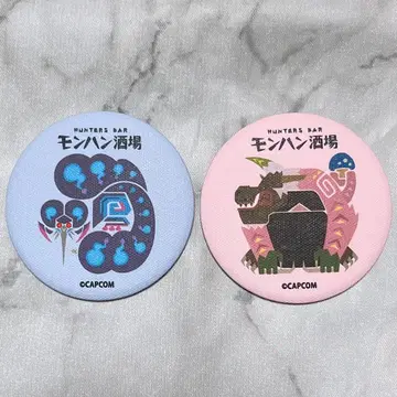 CAPCOM 몬헌술집 캔뱃지