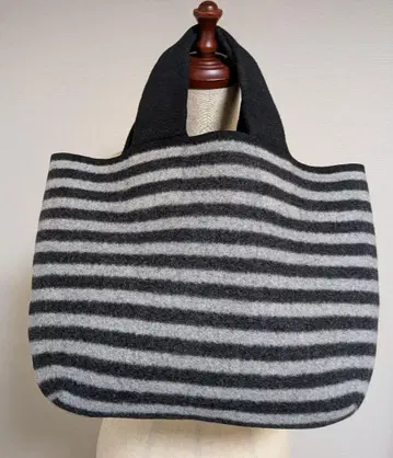 JURGEN LEHL 요건 레일 펠트 토트백