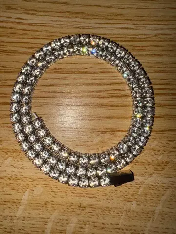 테니스 체인 목걸이 5mm 45cm