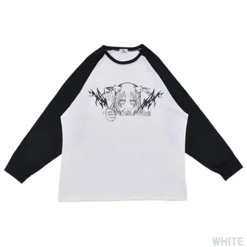 volcan GIRL 래글런 BIG 티셔츠