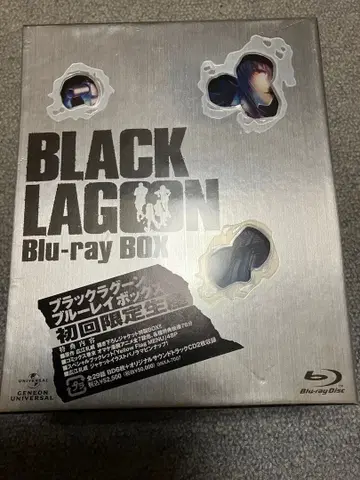 BLACK LAGOON Blu-ray BOX 최초 한정판 새상품