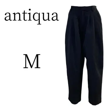 컨디션 최상 antiqua 안티카 블랙 캐주얼 팬츠 M