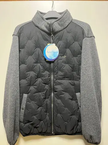새상품 크로커다일 절개 에어로 다운 자켓 / M 그레이