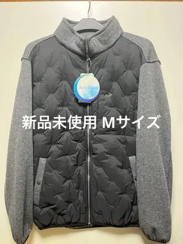 새상품 크로커다일 절개 에어로 다운 자켓 / M 그레이