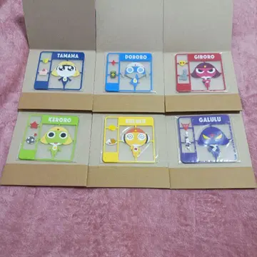 개구리 중사 케로로 클리어 러버 코스터입니다 2 컴플리트 세트