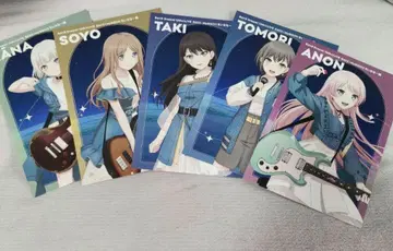 뱅드림 12th LIVE MyGO!!!!! 작은 순간 엽서 5장