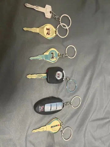 나리키리 오너 시리즈 - 닛산 역대 GT-R 컬렉터블 키 풀세트