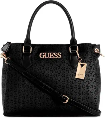 GUESS 블랙 토트백