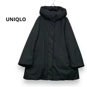 UNIQLO 하이브리드 다운 숏코트 블랙 S