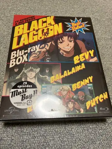 BLACK LAGOON Blu-ray BOX 새상품