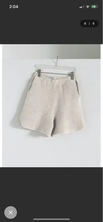 [ 미사용 새상품 ] anuke 니트 숏팬츠